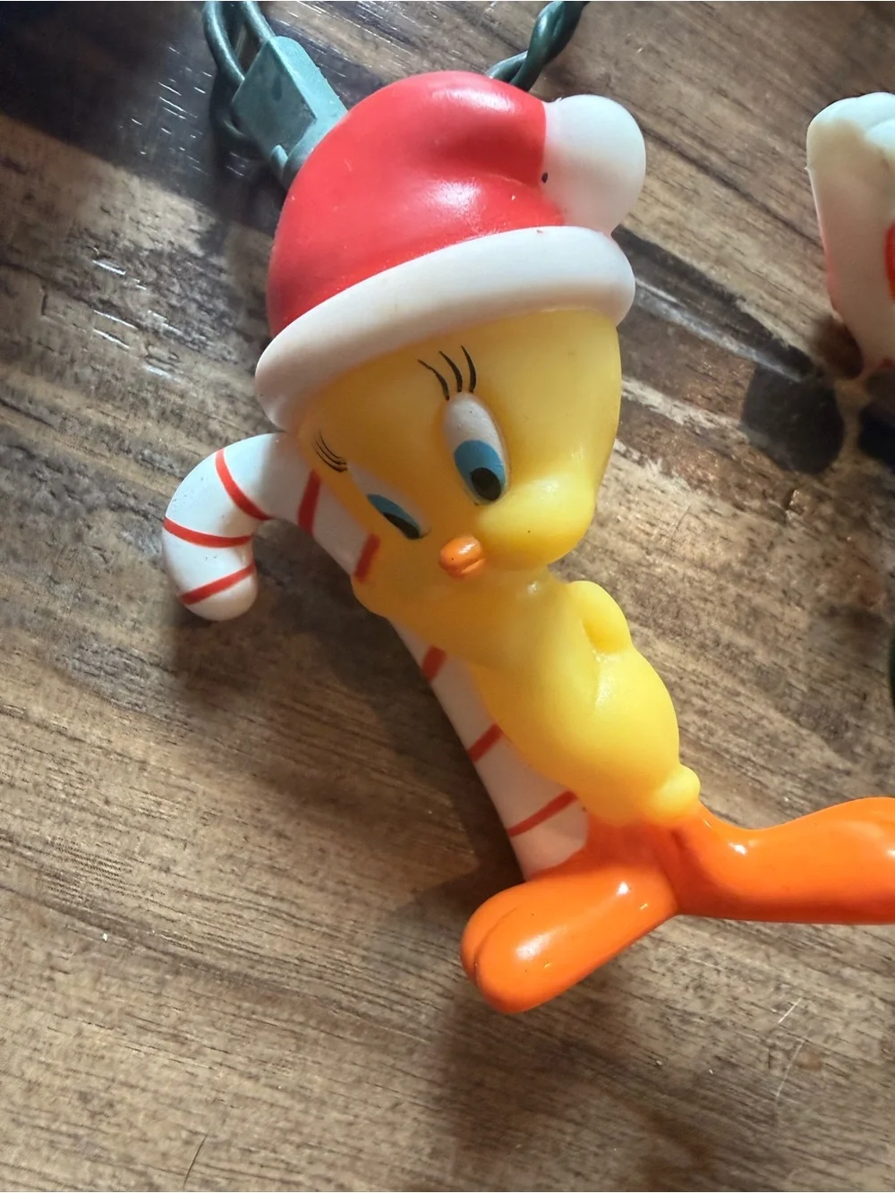 Nostalgic Looney Tunes Christmas Character String Lights Bugs Tweety Taz